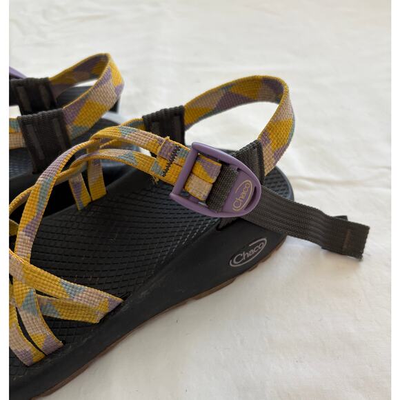 Chaco Women's ZX/2 Classic Sandal in Yellow size 7 - Picture 2 of 4